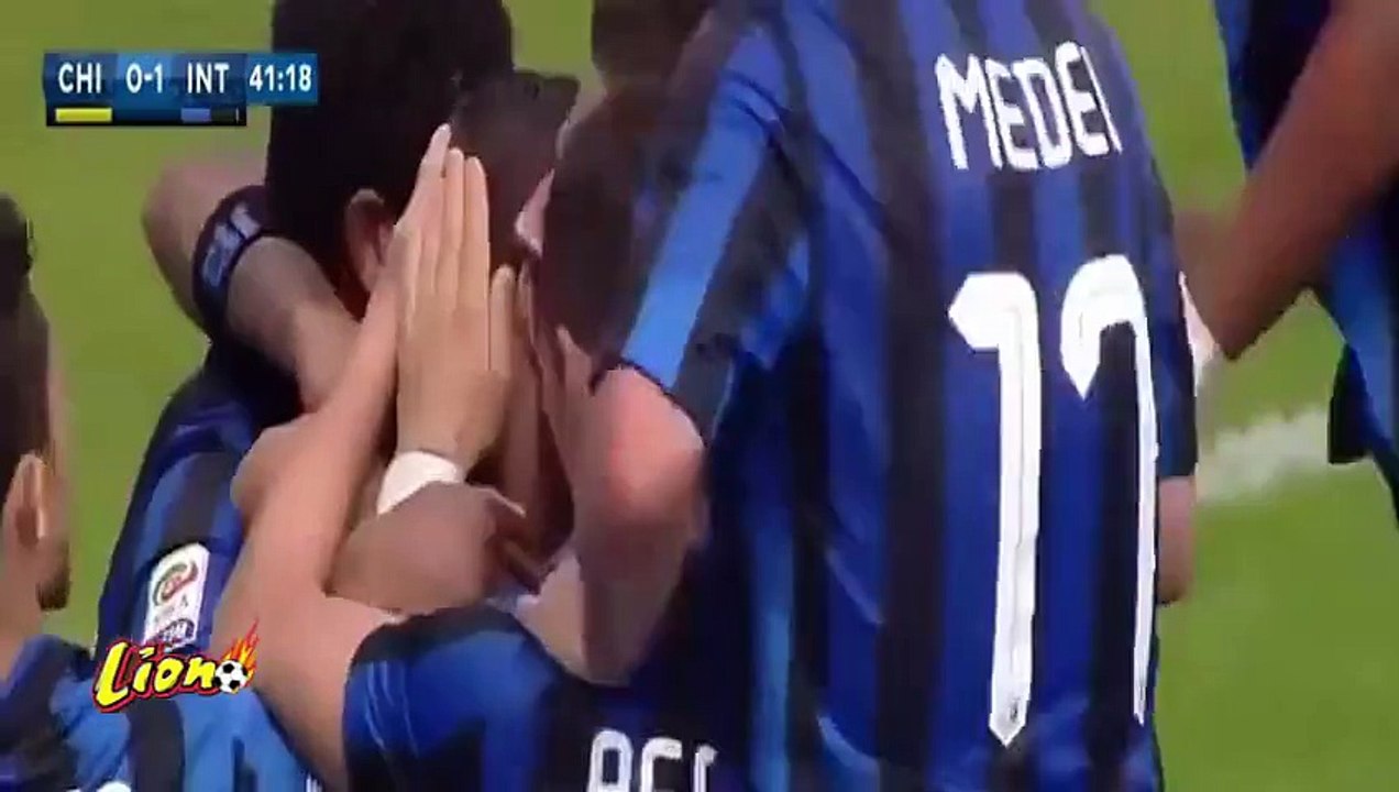 Chievo vs Inter Milan 0-1 Full Highlights 2015