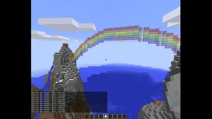 MINECRAFT : générez des arcs-en-ciel (pour les versions 1.9,1.10 et 1.11 !)