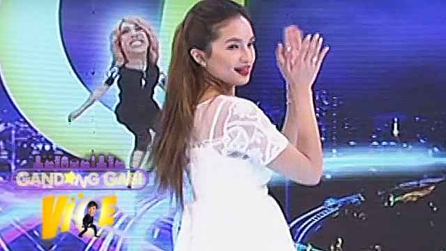 GGV: Sarah Lahbati shows dancing skills