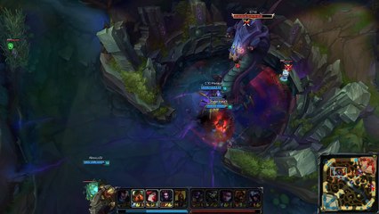 How to steal Baron with Rengar LOL Highlight Clip