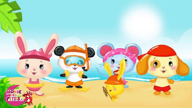 Les vacances d'été - Comptine pour enfants