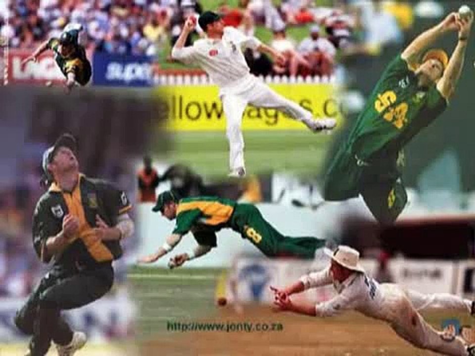 India fielding at their best...Made by Jonty Rhodes...CRICKET!.avi