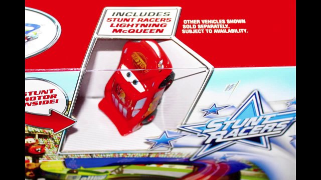 Cars Stunt Racers Double Decker Speedway Race Track Set Lightning McQueen Disney Pixar Cars Toy