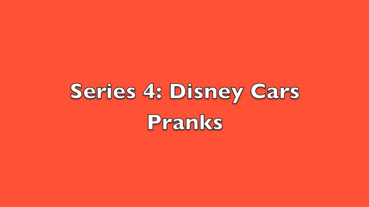Disney Cars Pranks Mater and Lightning McQueen Spider Prank Sally Disney Car Toys Micro Drifters