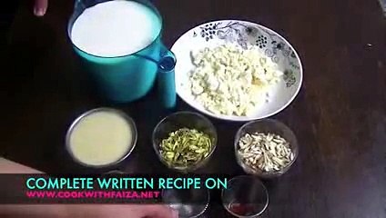 SPECIAL DOODH (MILK) COOK WITH FAIZA