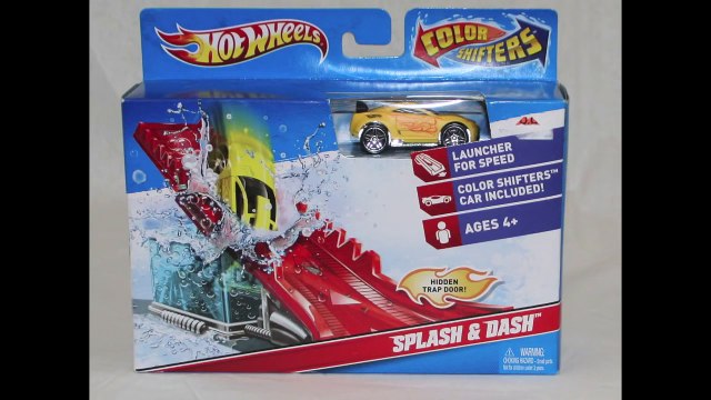 Hot Wheels Color Shifters Splash & Dash Color Changing Cars Playset Colour Shifter Car