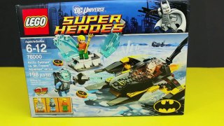 Lego Super Heroes 76000 Arctic Batman vs. Mr Freeze Aquaman on Ice Superheros Legos Toys