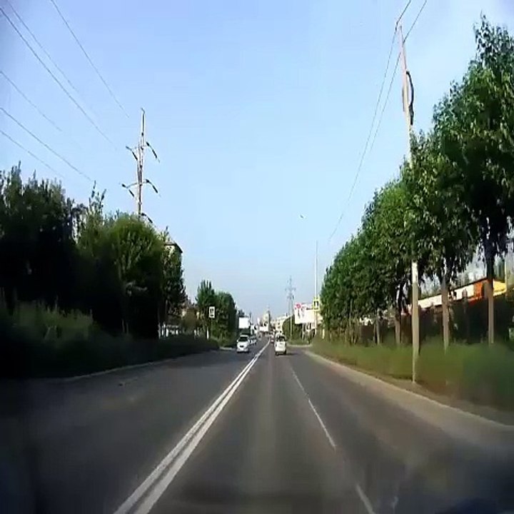 russian police chase ended in head on collision