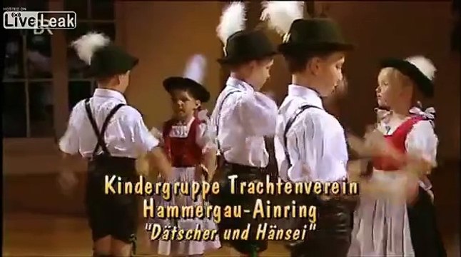 German Dance (Lederhosen) with a funny end LOL