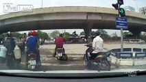 Vietnam - If you hit a scooter, it's OK to move on