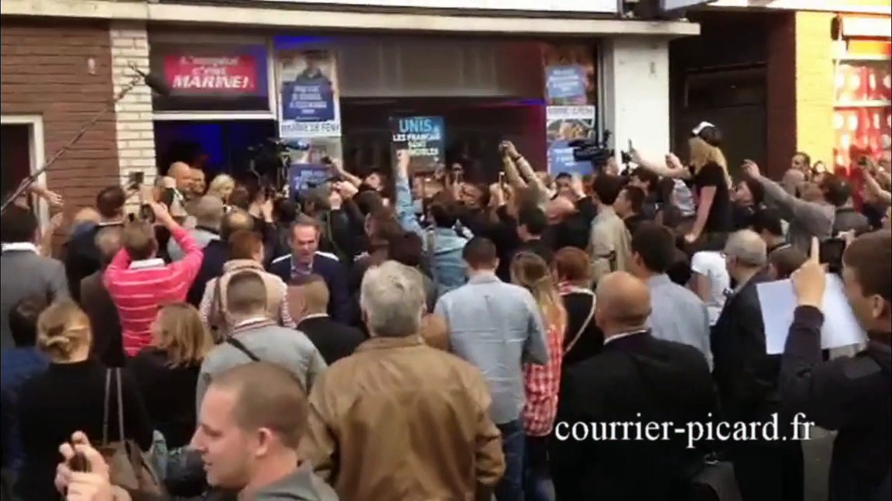 Régionales : Marine Le Pen à Amiens