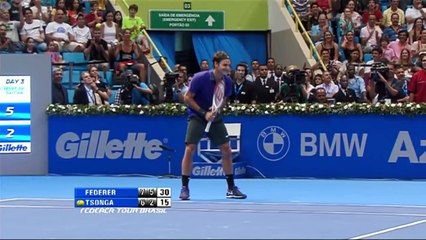 Roger Federer - Top 10 Exhibition Points