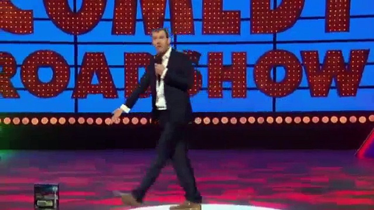 Funny Video Rhod Gilbert Toothbrush Michael McIntyres Christmas Comedy Roadshow.mov