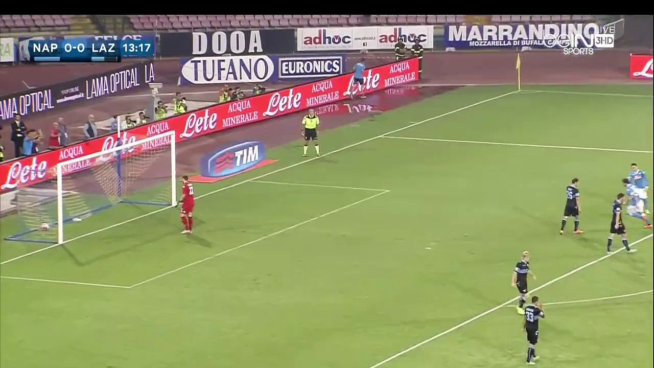 14' Higuain | NAPOLI 1-0 Lazio