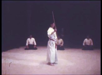 Démonstration de Maître NORO au JO dans les années soixante-dix