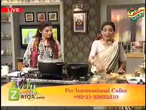 Suji Ka Halwa, Hyderabadi Pulao And Daal Achari by Zubaida Tariq Zaiqa_clip2
