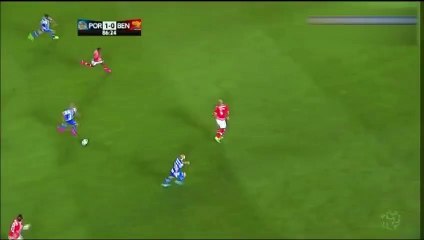 هدف بورتو القاتل في مرمي بنفيكا ٢٠-٩-٢٠١٥
