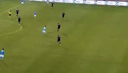 Goal Gabbiadini -  Napoli 5-0 Lazio 20.09.2015