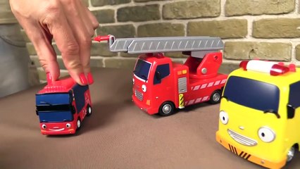 TAYO TOYS ⭐︎TRANSPORTER Toy Demo! ⭐︎ 타요 Tayo the Little Bus & Gay Friends Игрушечный автовоз из Тайо [Full Episode]