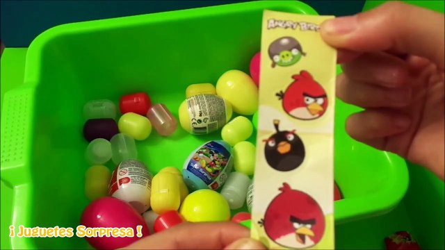 HUEVOS KINDER EN ESPAÑOL ★ MICKEY Y MINNIE MOUSE LAS TORTUGAS NINJAS BOB ESPONJA - JUGU