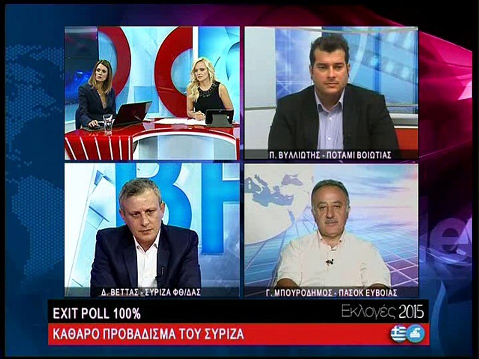 Βουλευτικές εκλογές 2015 με το STAR Κεντρικής Ε...