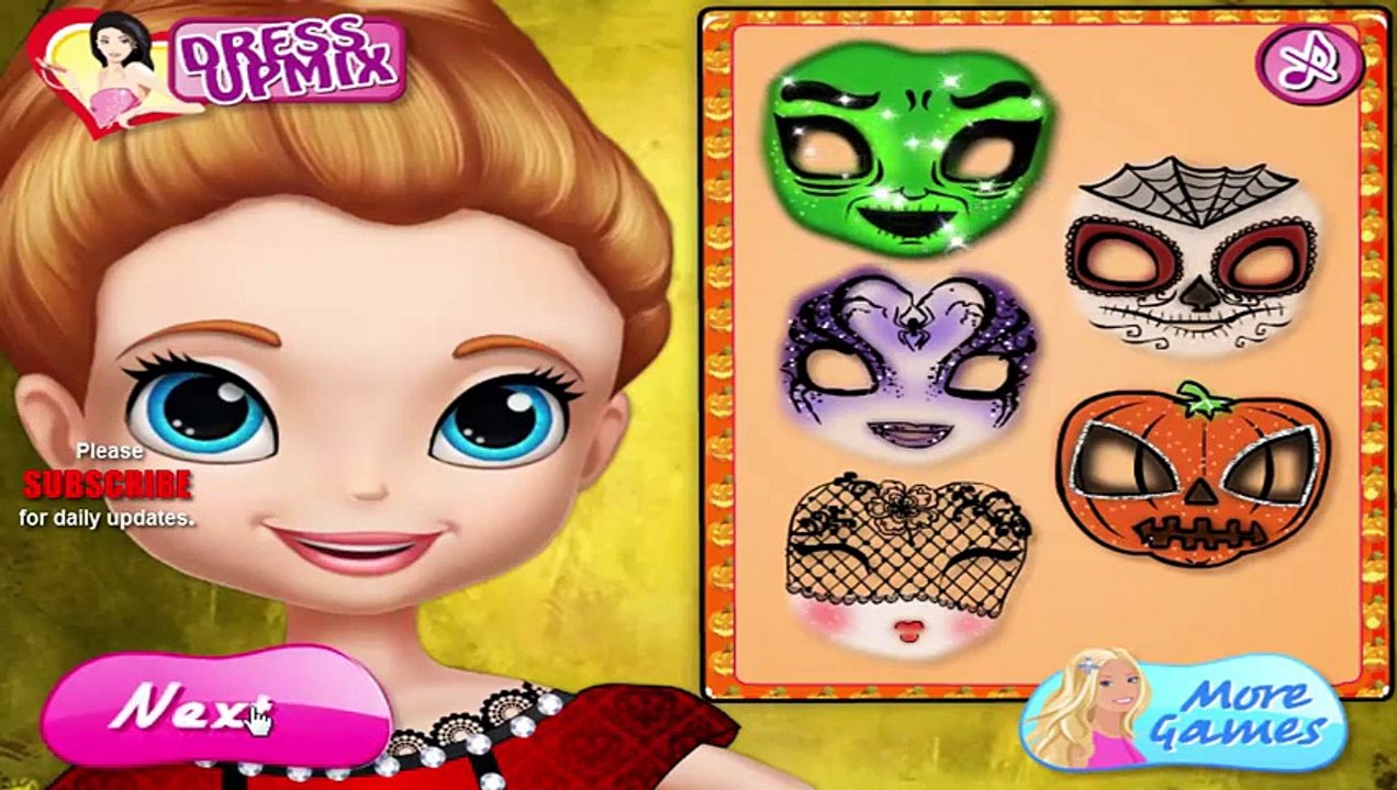 273 ► Sofia Halloween Face Art - Sofia the first scary face paint game