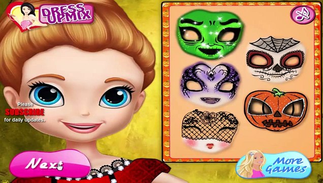 273 ► Sofia Halloween Face Art - Sofia the first scary face paint game