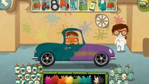 Cartoons for Kids - Fun Apps for Children - HAPPY GARAGE! Car Repair & Racetrack Vehicles & Machines [Full Episode]