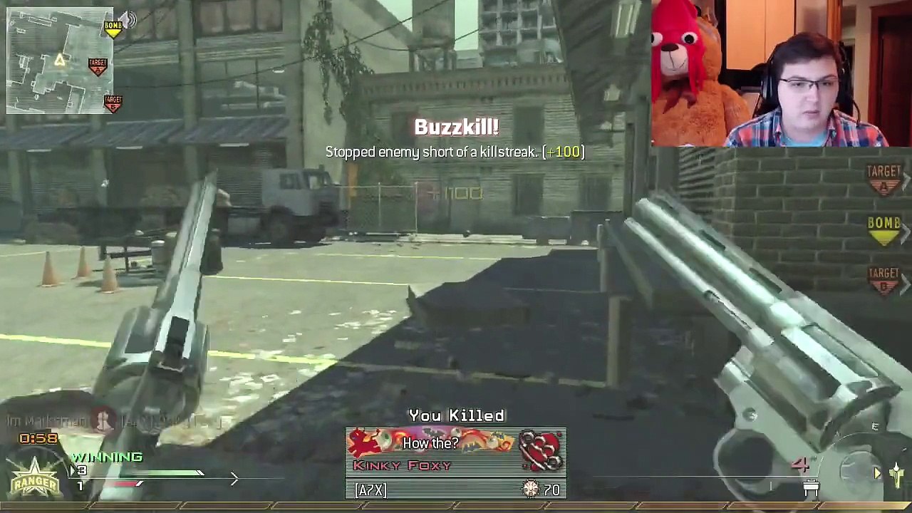 COD MW2 NOOB TUBE HERO! "FUNNY MOMENTS"