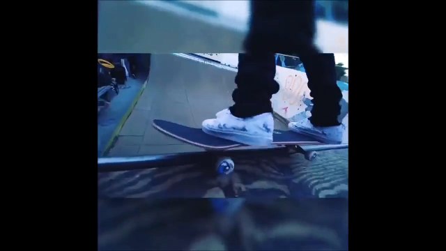 Justin Bieber skateboarding at Brooklyn Projects mini ramp in Los Angeles, California - July 28 2015