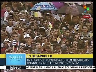 Papa Francisco a jóvenes cubanos: Sueñen y deseen, no se arruguen