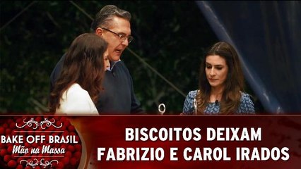 Biscoitos deixam Fabrizio e Carol Irados