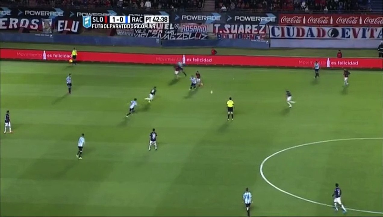 Mauro Cetto GOAL - San Lorenzo VS Racing 1-0 Argentina - Primera Division 20/9/2015