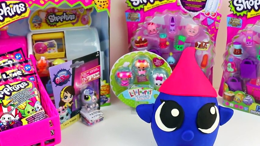 play doh surprise eggs shopkins
