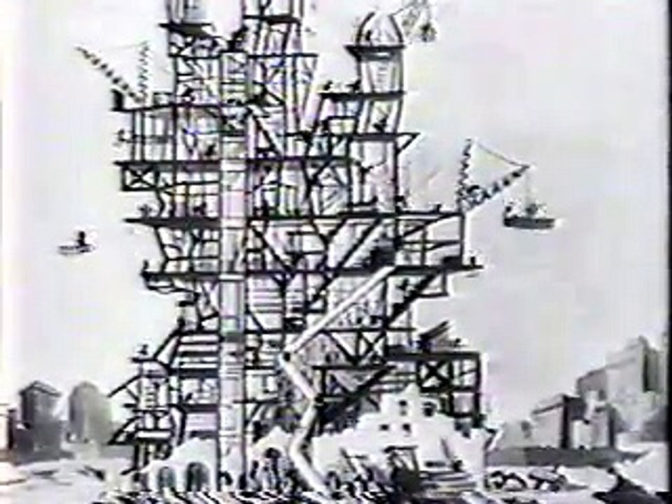 Mickey Mouse 1933 Building A Building