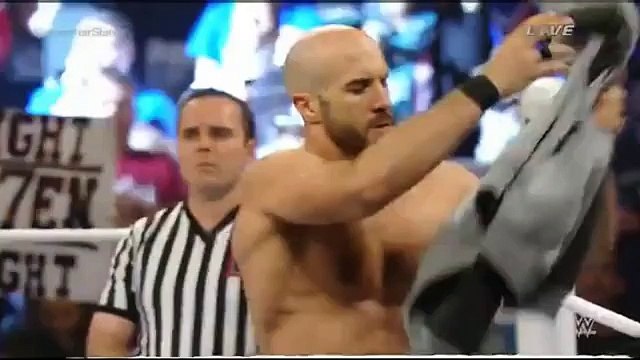 Cesaro vs Kevin Owens Summerslam 23 Aug 2015 Full Match HD WWE Wrestling