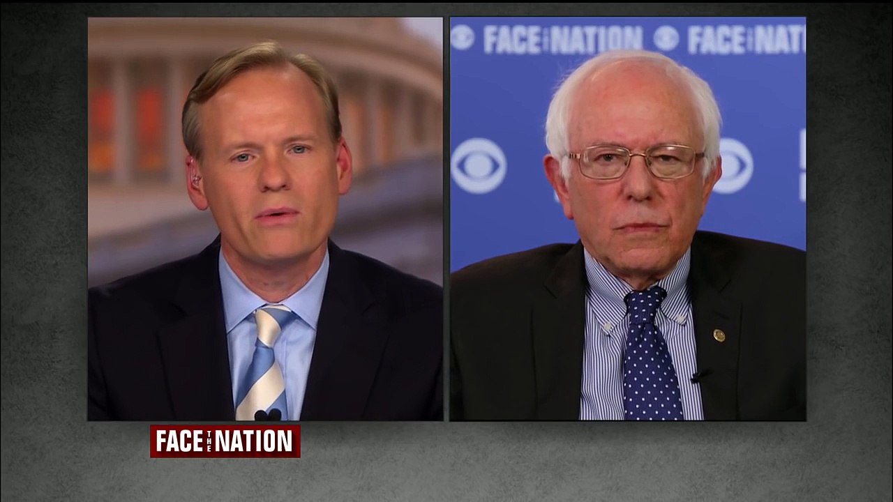 Sanders_ _I am a great fan of Pope Francis_