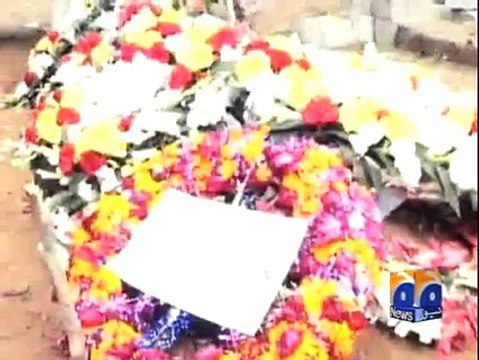 Major Zahid Iqbal martyred in North Waziristan laid to rest in Mansehra.