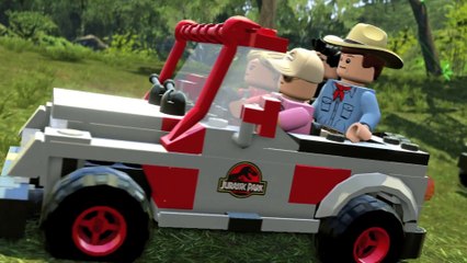 LEGO Jurassic World  gameplay dinosaures - vidéo dailymotion