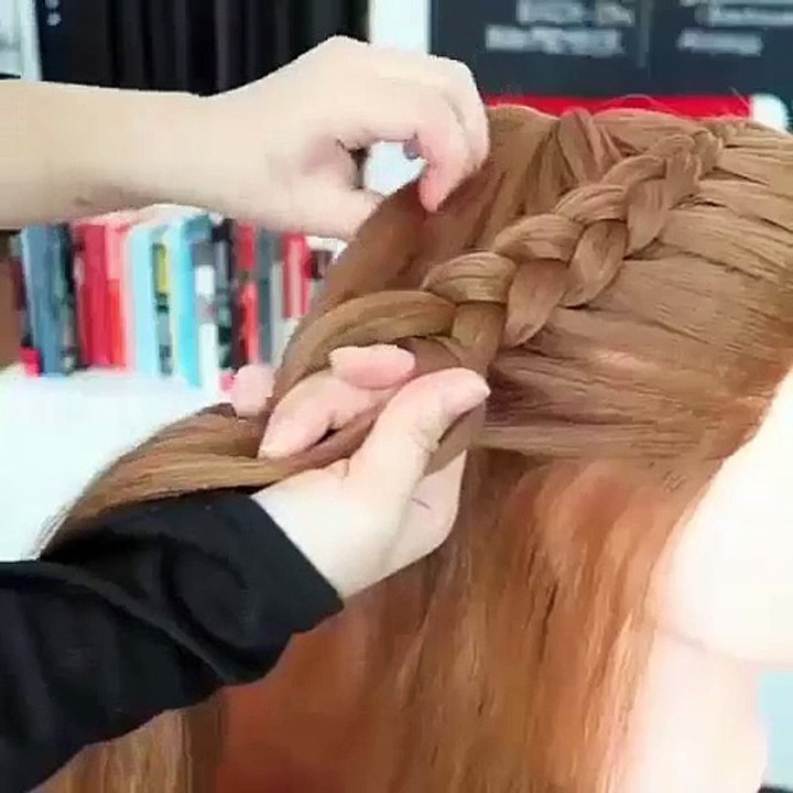 Hair bun tutorial hair styling