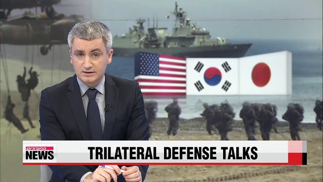 Korea, U.S., Japan to hold defense talks next month: source