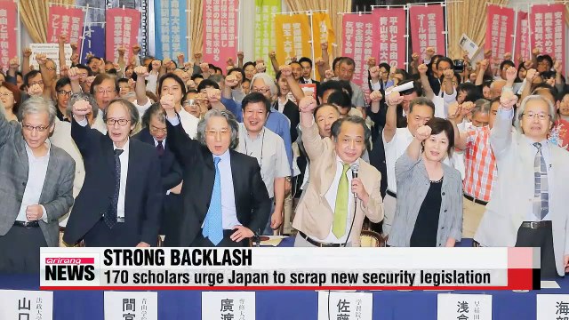 Japanese PM Abe facing backlash over new security legislation