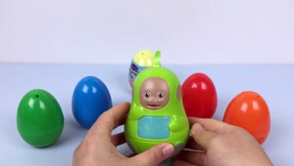 Learn A Word with Teletubbies Dipsy Stacking Cup and Peppa Pig Surprise Egg