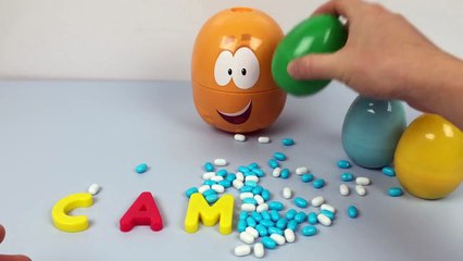Learn A Word With Surprise Eggs and Bubble Guppies Nesting Egg Stacking Cup Mr Grouper