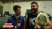 Kevin Owens' bizarre post-match interview_ WWE.com Exclusive, Sept. 20, 2015 WWE Wrestling On Fantastic Videos