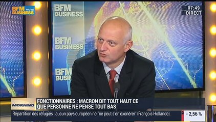 "Le gouvernement ne fera pas, d'ici la fin du quinquennat, une réforme du statut de la fonction publique": Christophe Caresche - 21/09
