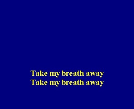 KARAOKE BERLIN - Take my breath away