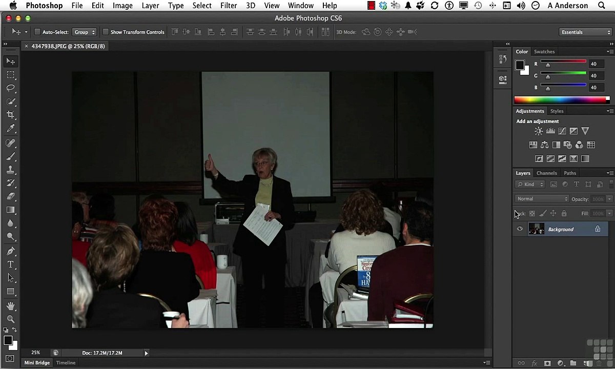 PhotoShop - Opening Individual Images - 04-02