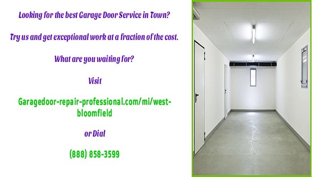 West Bloomfield, MI Garage Door Parts Repair & Replacement