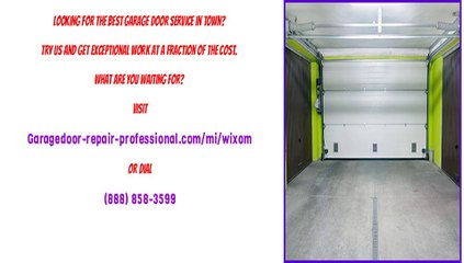 Wixom, MI Garage Door Opener Repair